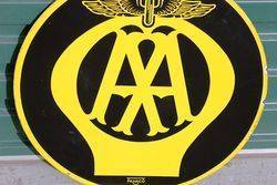 Near Mint AA Double Sided Enamel Sign