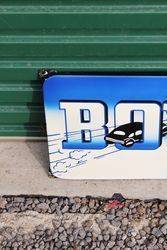 Near Mint Boxed Bovag Enamel Advertising Sign