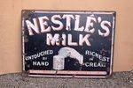 Nestle Milk Pictorial Enamel Sign