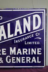 New Zealand Insurance co Ltd Enamel Sign 