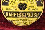 Nugget Harness Polish  Small Round Enamel Sign