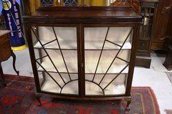 Oak Display Cabinet