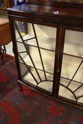 Oak Display Cabinet