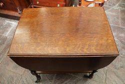 Oak DropSided Teatrolley C1920 