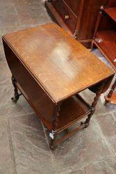 Oak DropSided Teatrolley C1920 