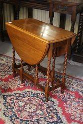 Oak Gate Leg Table C1910 