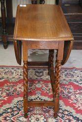 Oak Gate Leg Table C1910 