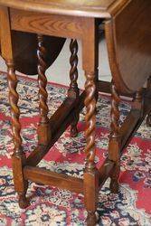 Oak Gate Leg Table C1910 