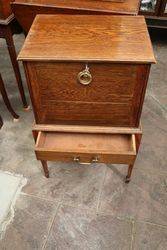 Oak Smokers Cabinet C1900