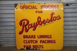 Official Stockist For Raybestos Enamel Sign 