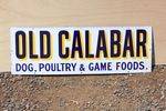 Old Calabar Food Enamel Sign