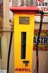 Older Restoration Woodward Manual Petrol Pump In Ampol Livery