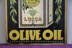 Oliva Brand Advertising Cardboard Sign 