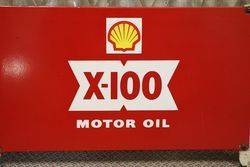 Original Shell X 100 10 Bottle Oil Rack + Pint + Quart Bottles