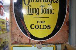 Owbridges Lung Tonic Enamel Sign 