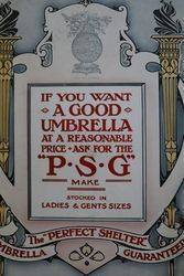PSG Make Umbrella Advertising Cardboard  