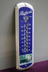 Packard Motor Cars Thermometer Sign  