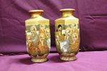 Pair Of 19th Century Satsuma Vases