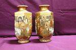 Pair Of 19th Century Satsuma Vases