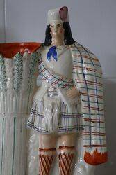 Pair Of 19th Century Staffordshire Figures  