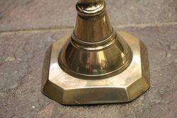 Pair Of Antique Large Brass Candle sticks  