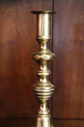 Pair Of Brass Candlesticks  