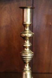 Pair Of Brass Candlesticks  