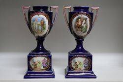 Pair Of Early 20th Century Austrian Vases  