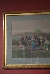Pair Of Framed Victorian Paints 