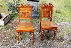 Pair Of Hall Chairs