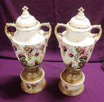 Pair Of Late 19th Century China Lidded Vases