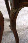 Pair Of Late 19th Century French Walnut Marble Top Bedside Cabinets