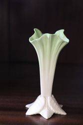 Pair Of Royal Worcester Leaf Vase C1904 