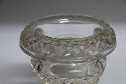 Pair Of Stunning C19th Cut Glass Covered Bowls 