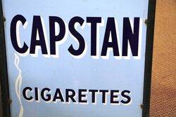 Pair of Antique Willsand39s Capstan Cigarettes Enamel Signs 