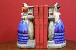 Pair of Art Deco Myott Bookends