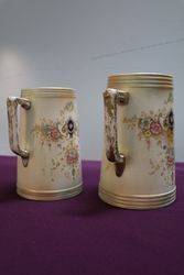 Pair of Crown Devon Jugs 