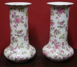 Pair of Crown Ducal Vases 
