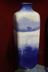 Pair of Royal Doulton Blue Children Vases 