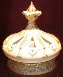 Pair of Royal Worcester Lidded Urns