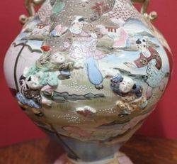 Pair of Satsuma Vases