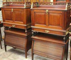Pair of Victorian Rollbottom Writing Desks