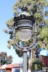 Paris Cast Iron French Style Garden Lamp