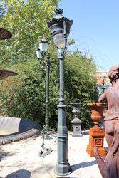 Paris Cast Iron French Style Garden Lamp