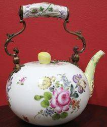 Paris Teapot and Stand in Meissen Style