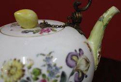 Paris Teapot and Stand in Meissen Style