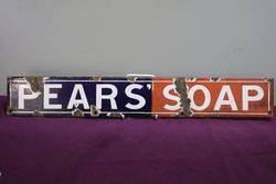 Pears Soap Enamel Advertising Sign 