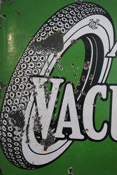 Pennsylvania Vacuum Cup Tyre Enamel Advertising Sign 