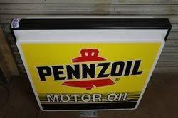 Pennzoil Motor Oil Double Sided Lightbox   