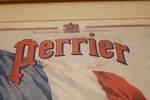 Perrier Table Waters Framed Shop Card